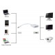 POWERTECH converter USB Type-C σε DVI PTH-036, 4K, λευκό