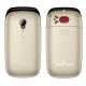 POWERTECH Κινητό Τηλέφωνο Sentry Global PTM-20, SOS Call, φακός, χρυσό