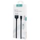 POWERTECH Καλώδιο USB σε Micro USB eco PTR-0054 copper, 1m , μαύρο
