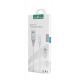 POWERTECH Καλώδιο USB σε Micro USB eco PTR-0057 copper, 1m , λευκό