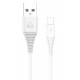 POWERTECH Καλώδιο USB σε Micro USB eco PTR-0057 copper, 1m , λευκό