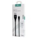 POWERTECH Καλώδιο USB σε Lightning eco PTR-0058 copper, 1m , μαύρο