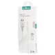 POWERTECH Καλώδιο USB σε Lightning eco PTR-0059 copper, 1m , λευκό