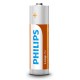 PHILIPS LongLife Zinq chloride μπαταρίες R6L4B/10 AA R6 Mignon, 4τμχ