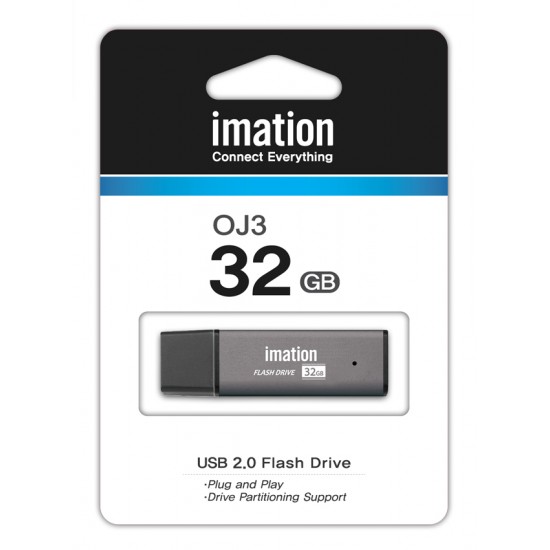 IMATION USB Flash Drive OJ3 RT02030032SV, 32GB, USB 2.0, ασημί