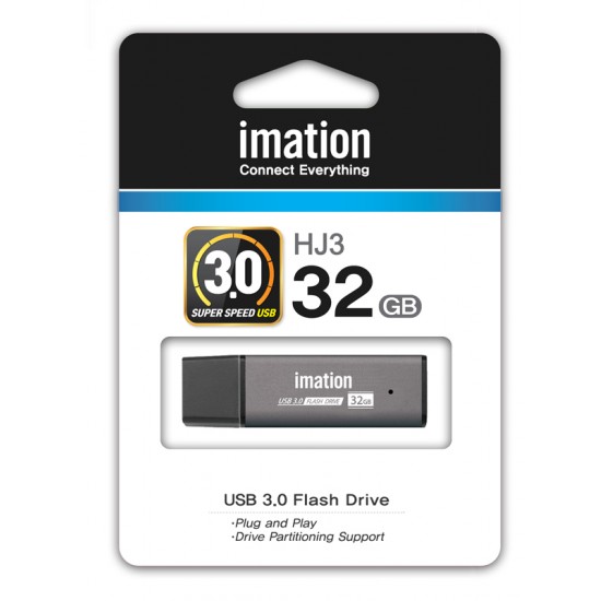 IMATION USB Flash Drive HJ3 RT03030032SV, 32GB, USB 3.0, ασημί