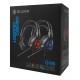 SADES Gaming Headset G50, multiplatform, 3.5mm, 50mm ακουστικά, μαύρα