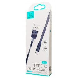 USAMS Καλώδιο USB σε Type-C US-SJ200, 1.2m, μαύρο