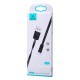 USAMS Καλώδιο USB σε Micro USB US-SJ201, 1.2m, μαύρο