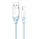 USAMS Καλώδιο USB σε Lightning US-SJ245, Ice-Cream, 1m, μπλε