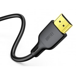 USAMS καλώδιο HDMI 2.0 U49, 4K 3D, 18Gbps, μαύρο, 1.8m