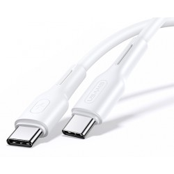 USAMS καλώδιο USB Type-C U43, 5A 100W, PD, 1.2m, λευκό