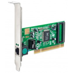 POWERTECH Κάρτα Επέκτασης PCI to LAN 10/100/1000, Chipset RTL8169SC