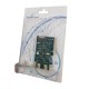 POWERTECH Κάρτα Επέκτασης PCI-e σε 2x USB 3.1 Type-C, Chipset ASM1142