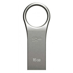 SILICON POWER USB Flash Drive Firma F80, 16GB, USB 2.0, Silver