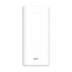 SILICON POWER Power Bank C20QC 20000mAh, 3x output, QC3.0, PD 18W, λευκό