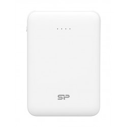 SILICON POWER Power Bank C50 5000mAh, 2x USB Output, White