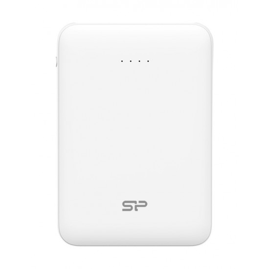 SILICON POWER Power Bank C50 5000mAh, 2x USB Output, White