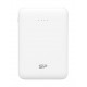 SILICON POWER Power Bank C50 5000mAh, 2x USB Output, White