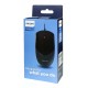 PHILIPS ενσύρματο ποντίκι SPK7244, 1000DPI, USB, 3 πλήκτρα, μαύρο