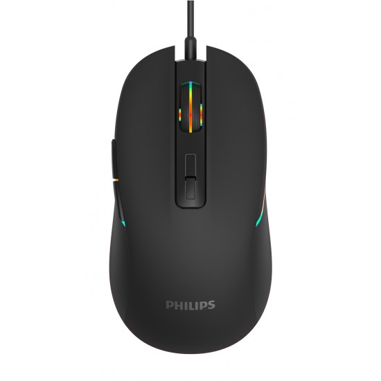 PHILIPS ενσύρματο gaming ποντίκι momentum SPK9414, 3600DPI, 7 πλήκτρα