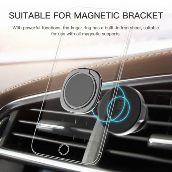 BASEUS finger ring holder Symbol SUMQ-0V, χρυσό