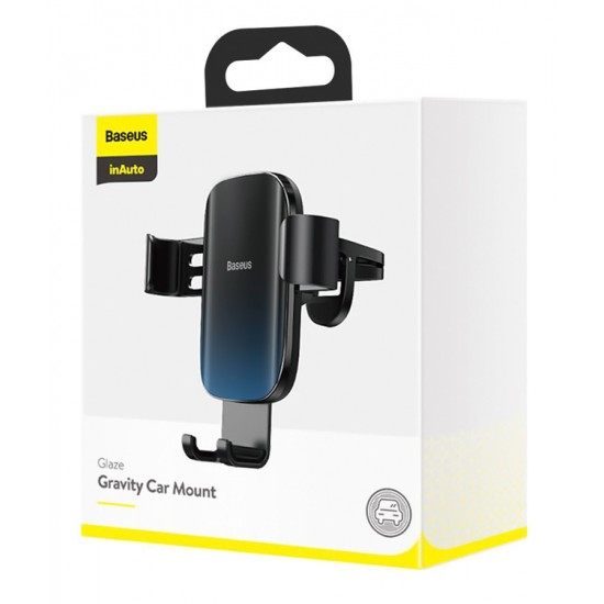BASEUS βάση smartphone για αυτοκίνητο Glaze Gravity SUYL-LG01, μαύρη