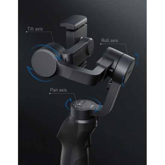 BASEUS gimbal κινητών τηλεφώνων SUYT-0G, 3-Axis, 2200mAh