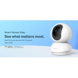 TP-LINK Wi-Fi Camera Tapo-C200 Full HD, Pan/Tilt, two-way audio