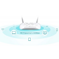 TP-LINK Wireless N Modem Router TD-W9970, 300Mbps, VDSL/ADSL, Ver. 3.0