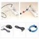 POWERTECH δεματικά καλωδίων TIES-021, τύπου velcro, 25τμχ