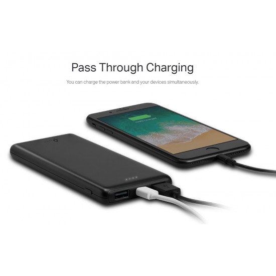 TP-LINK power bank TL-PB10000 10000mAh Li-PO, 2x output, 2.1A, Ver. 1.1