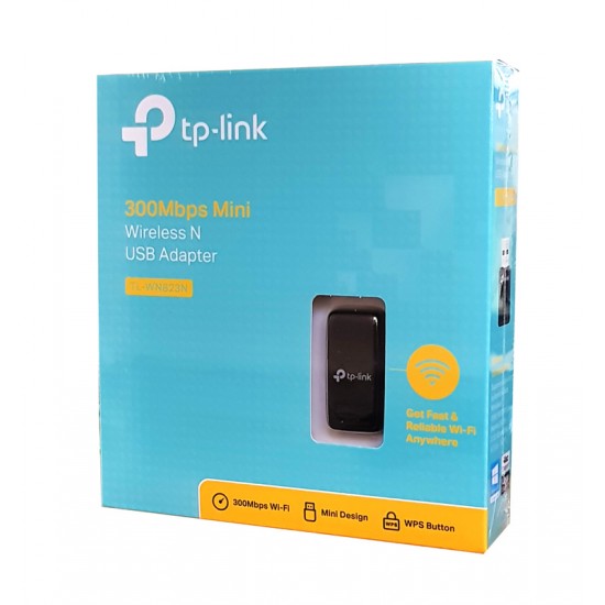 TP-LINK 300Mbps Mini Ασύρματο N USB Adapter TL-WN823N Ver: 3.0