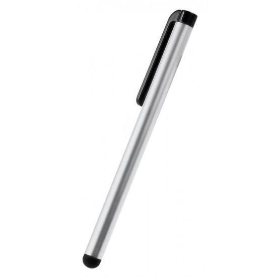 POWERTECH Μεταλλικό στυλό για οθόνη αφής TP-001S-10, ασημί, 10τμχ