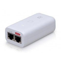 UBIQUITI Gigabit PoE Adapter U-POE-AF, 48V, 24W, με power cable