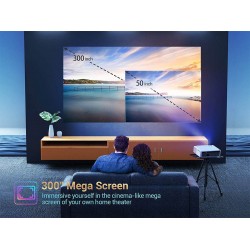 VANKYO LED βιντεοπροβολέας Performance V630, 1080p,  με ηχεία, λευκός