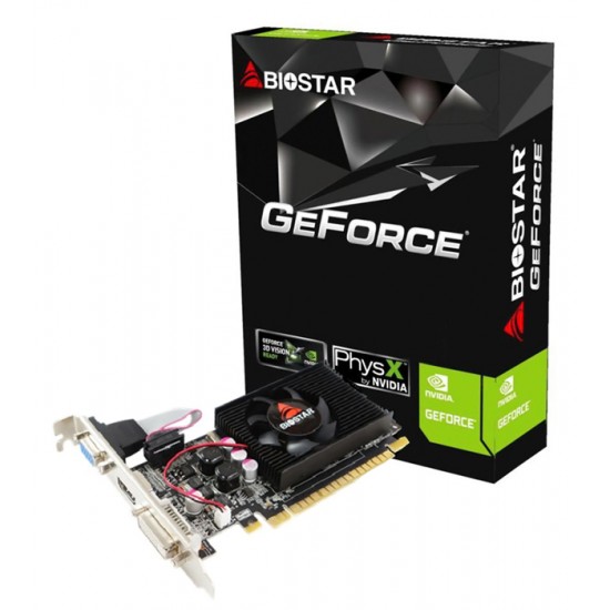 BIOSTAR VGA GeForce G210 VN2103NHG6, GDDR3 1GB, 64bit