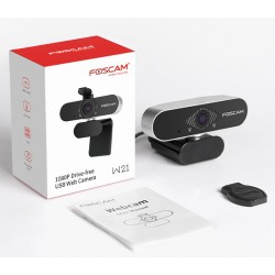 FOSCAM web κάμερα W21, USB, Full HD, μικρόφωνο, 84° γωνία θέασης, μαύρη