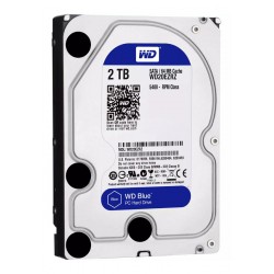 WD Blue Σκληρός Δίσκος WD20EZRZ 2TB, 3.5", 64MB Cache, 5400RPM, 6Gb/s