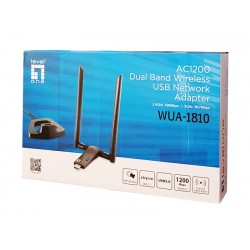 LEVELONE Wireless USB Network Adapter WUA-1810E AC1200 Dual Band, ver. 1