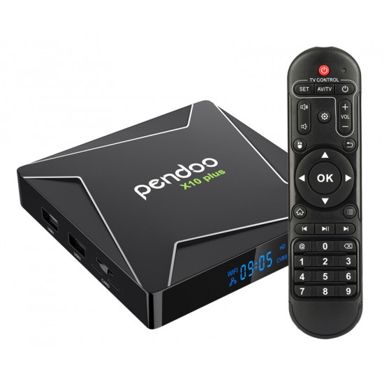 PENDOO TV Box X10 Plus, 4K, S905XII, 4GB DDR4, 32GB eMMC, Android 8.1