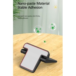 USAMS βάσεις για laptop & tablet US-ZJ054, μαύρες, 2τμχ