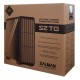 ZALMAN PC case S2 TG, mid tower, 412x189x451mm, 3x fan, διάφανο πλαϊνό
