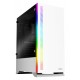 ZALMAN PC case S5 mid tower 398x212x465mm, 2x fan, διάφανο πλαϊνό, λευκό